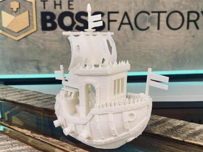 Pirate Galleon – Epic 3D Printed Ship (10")
