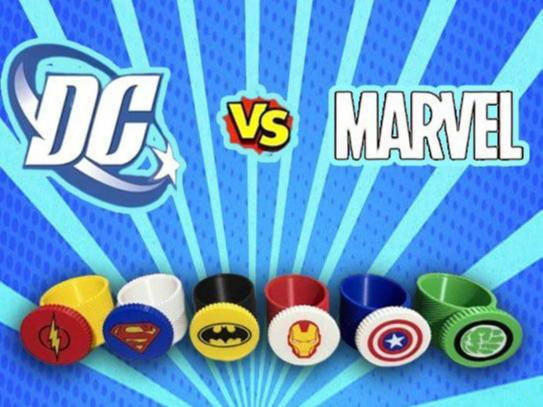 DC vs Marvel Containers 