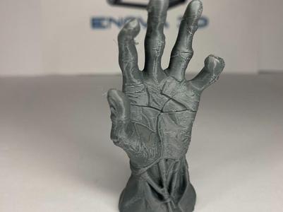 zombie hand decor