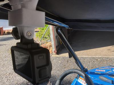 action camera mount for handlebars/buggy frame