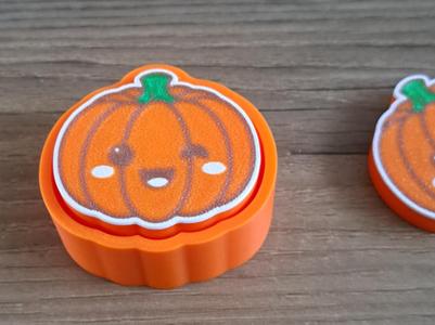 Cute Halloween Pumpkin fidget clicker toy