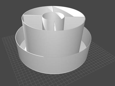 Desk Organizer - Round