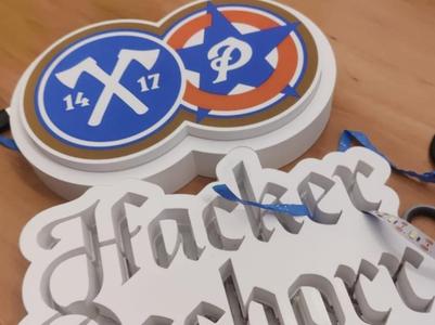 Hacker Pschorr Beer Logo Lightbox