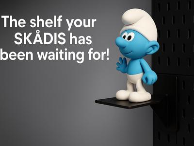 Side Shelf for IKEA SKÅDIS – left & right