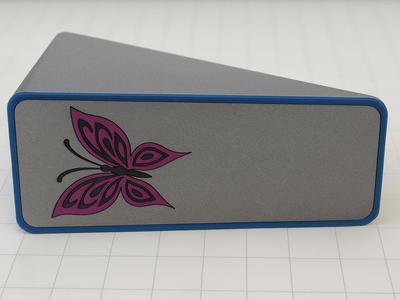 Doorstop with butterfly motif