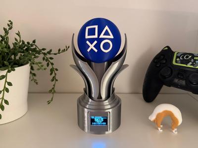 Playstation Trophy Display