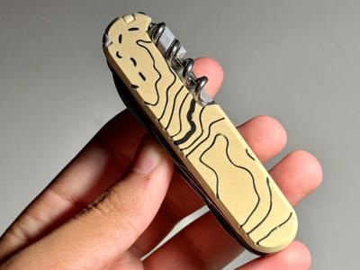Swiss Knife Topo Scale 91mm V3