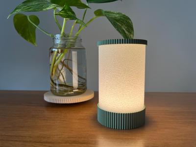 Ripple Cylinder Lamp LED 001
