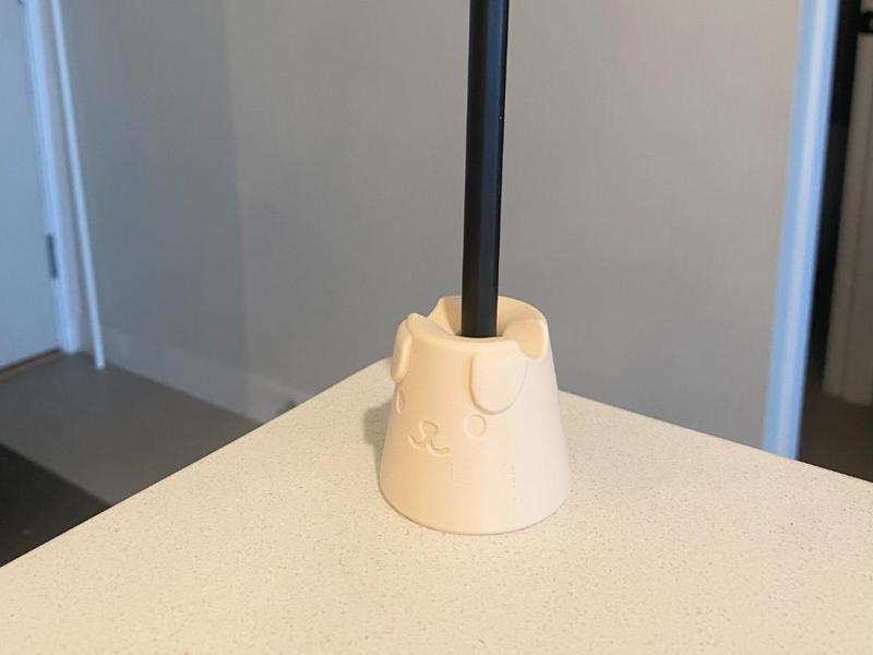 Puppy-shaped Apple Pencil holder