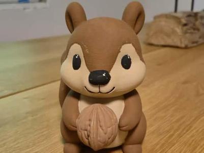 Squirrel with Walnut