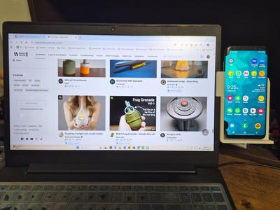 Phone stand for Notebook (LENOVO IDEAPAD)