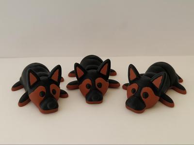 Cute Articulated German Shepherd Mini