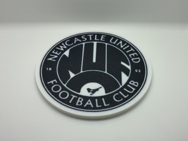 Newcastle 1988 Badge Coaster - With Text