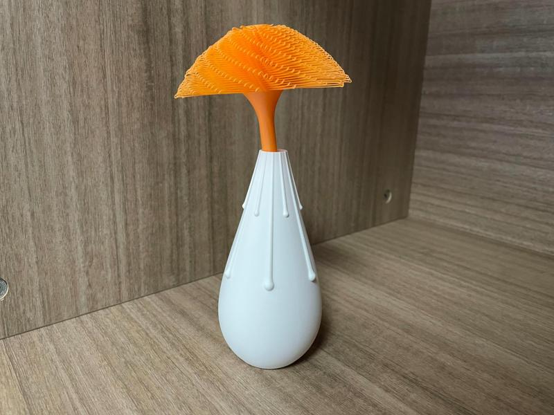 Line Art Flower and Vase