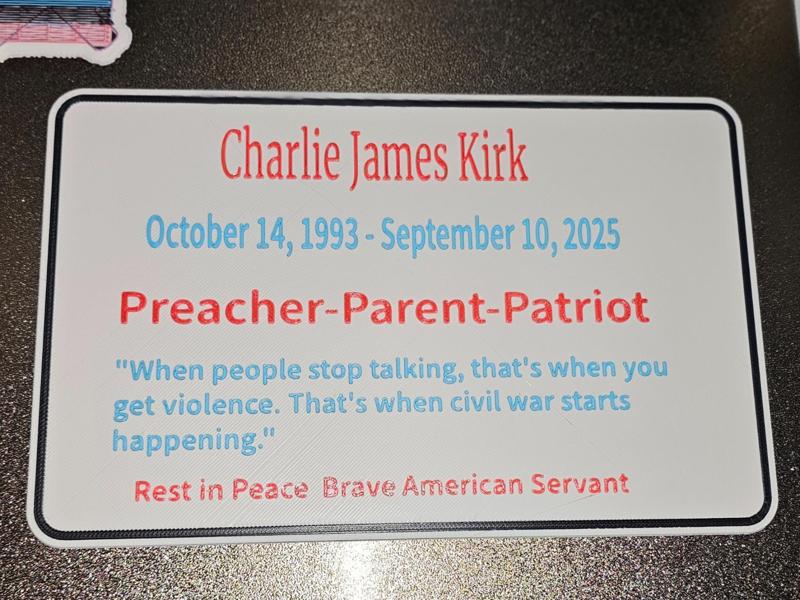Charlie Kirk Memorial