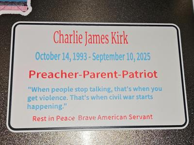 Charlie Kirk Memorial