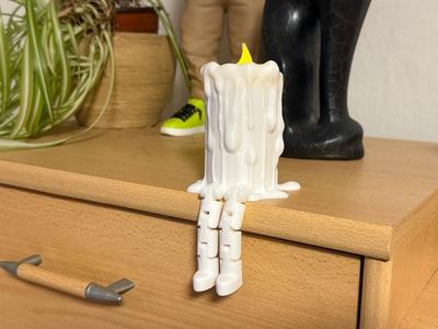 LED Candle with Legs Buddy