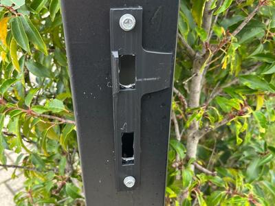 Gate Strike Plate