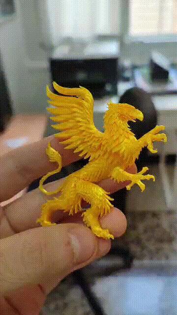 Highly detailed Griffin