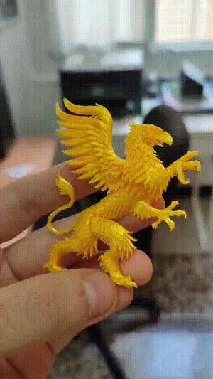 Highly detailed Griffin