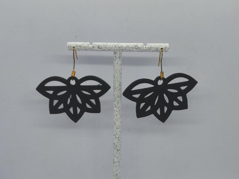 Zen Lotus Flower Earrings