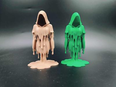 Melted Female Spirit Ghost V2 - Halloween