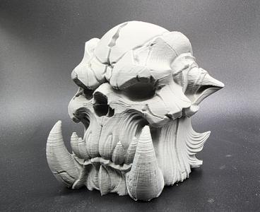Cracked Ogre Skull