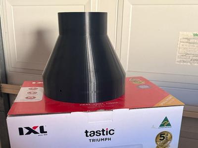 220mm to 125mm Exhaust Reducer for IXL Exhaust