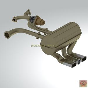 FERRARI F40 - EXHAUST MUFFLER