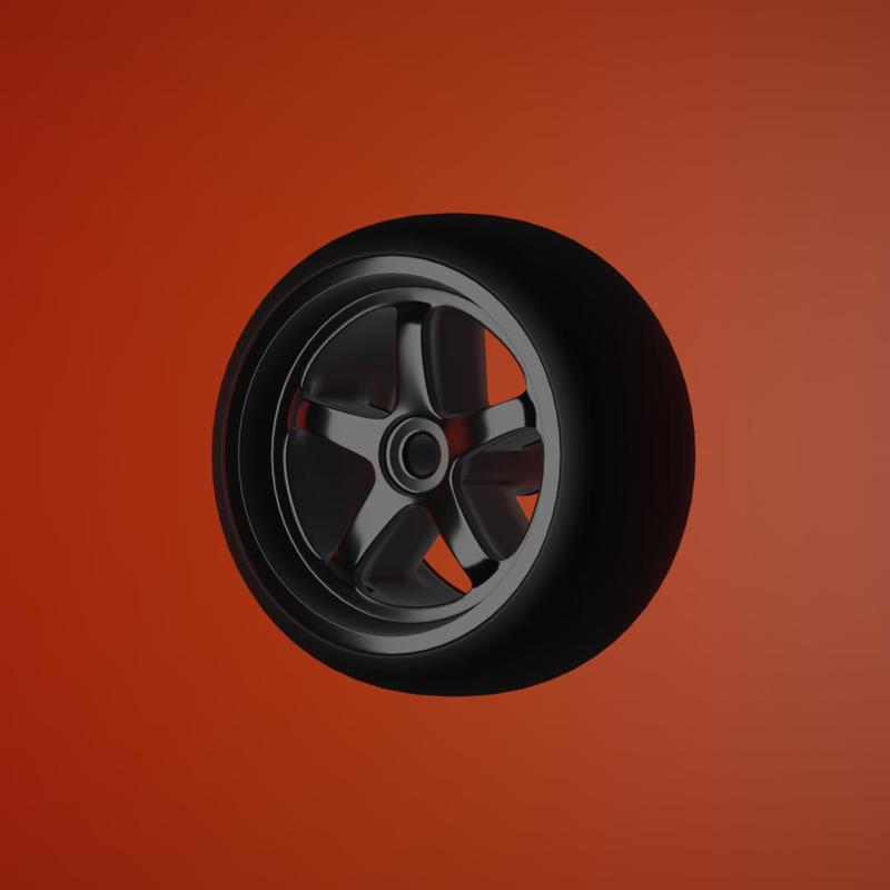 Five arms wheel (1:64)