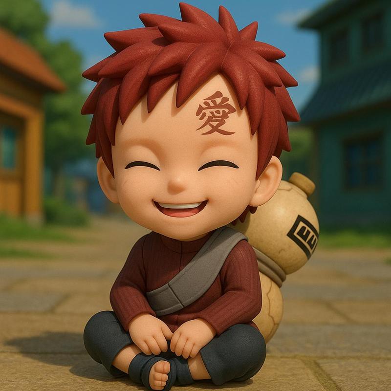 Chibi Uchiha OBITO - Naruto Fan Art 3D Model
