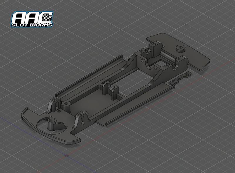 Chassis Slot Nissan GTR Skyline R33 Arii Model Car