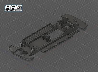 Chassis Slot Nissan GTR Skyline R33 Arii Model Car