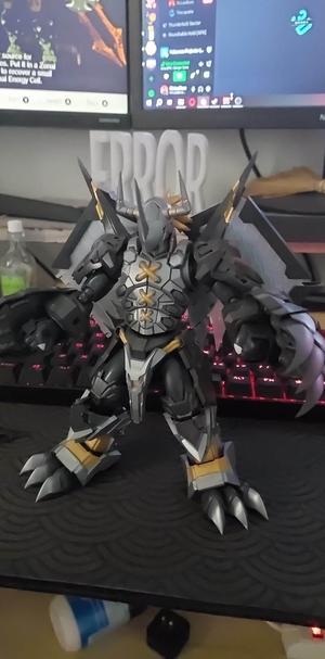 (Joint nub) Figure-rise Standard Amplified BlackWarGreymon (JOINT)