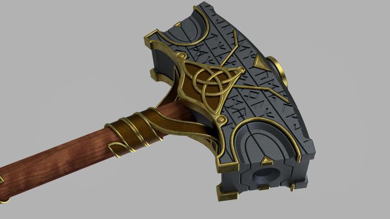 Mjolnir from Assassins creed Valhala