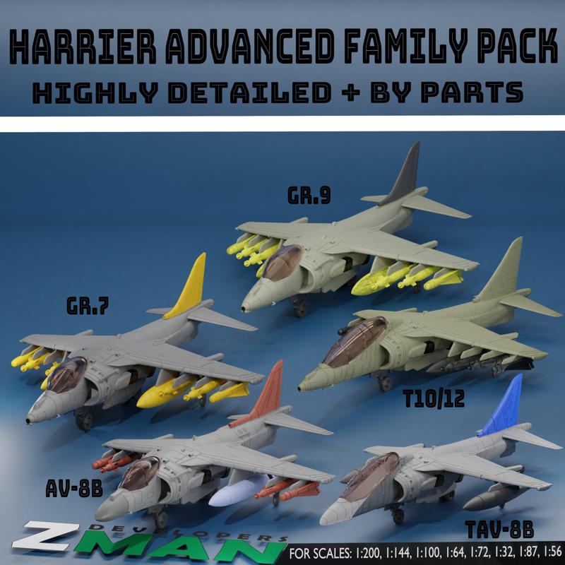 SEA HARRIER II (FAMILY PACK) (10 IN 1) V6