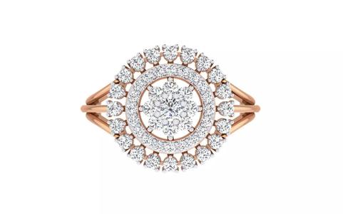 Ultra light wt Women Ring 3dm stl renders details