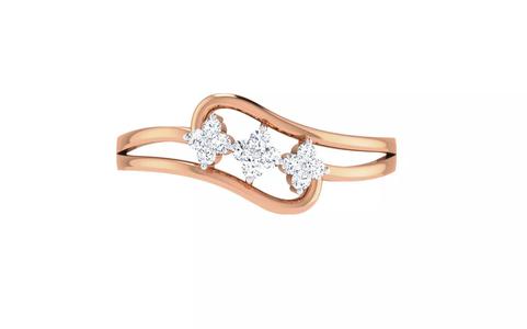 Ultra light wt Women Ring 3dm stl renders details