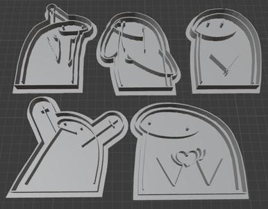 Florky Cookie Cutters - Cookie Cutters