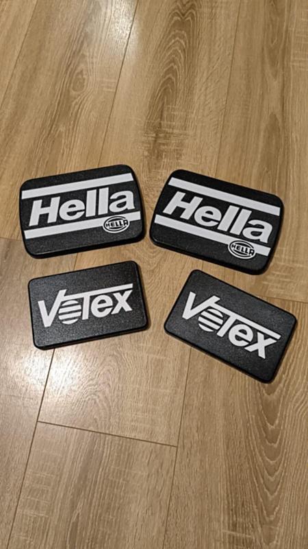 Golf mk2 Hella grill lamp covers
