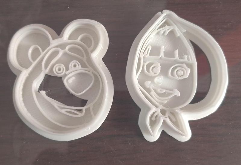 masha and bear cookie cutter