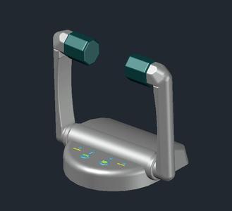 Marine RPM Throttle Panel – DWG CAD File for Control Consoles