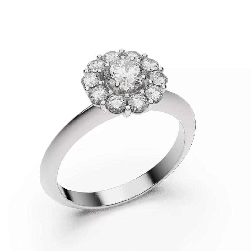 Cluster ring solitaire 2023-005