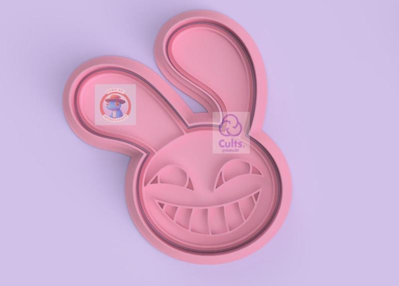 Jax The Amazing Digital Circus cookie cutter (Jax The Amazing Digital Circus cookie cutter)