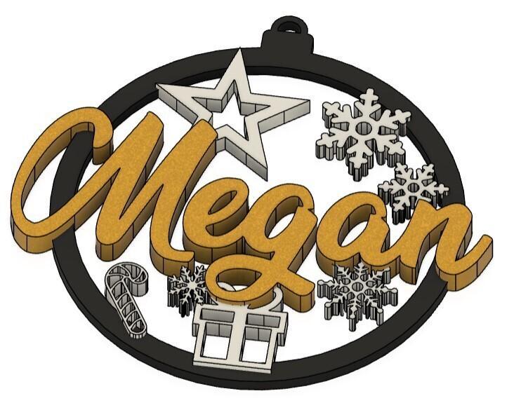 Personalized Christmas Sphere