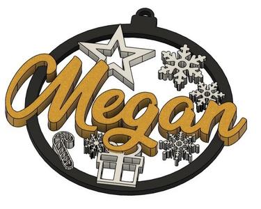 Personalized Christmas Sphere