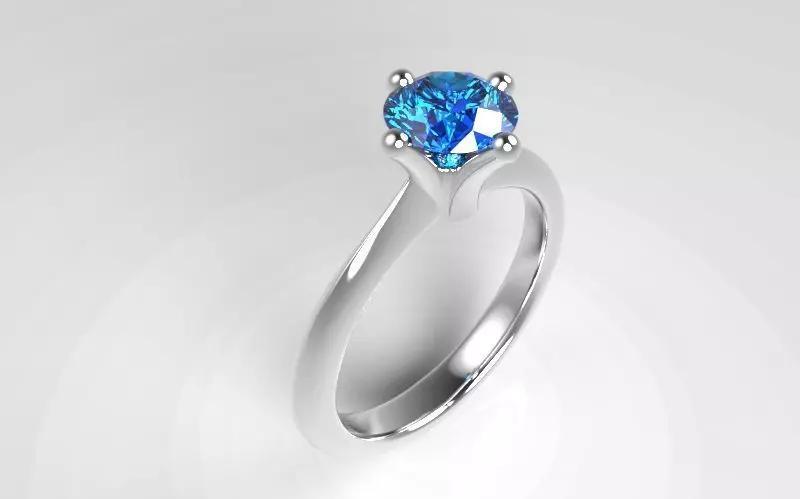 0 90 carat solitaire ring