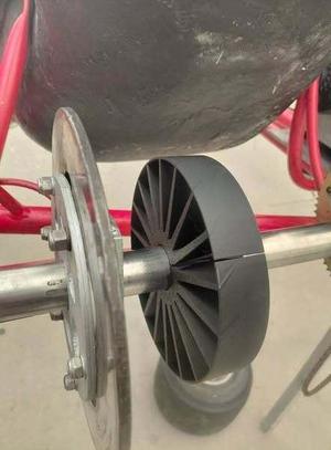 50.00mm karting break cooling fan