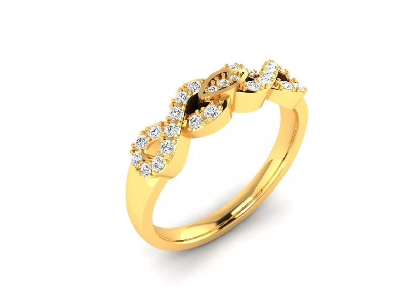 Solitaire Women Engagement Wedding Ring