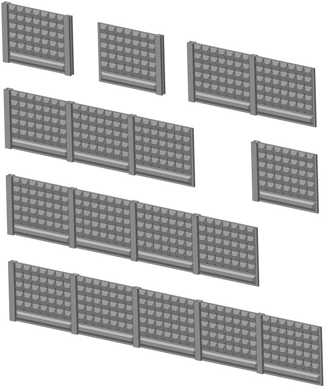 Type fence section (Light)